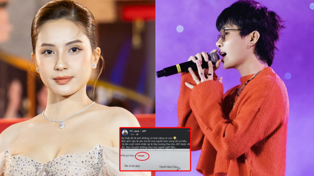 Fan Đom Đóm tung bằng chứng chứng minh Thiên An là người x.ảo tr.á, dựng chuyện để hạ bệ Jack: ‘Anh ấy không có khả năng làm cha thì lấy gì mà sinh con’