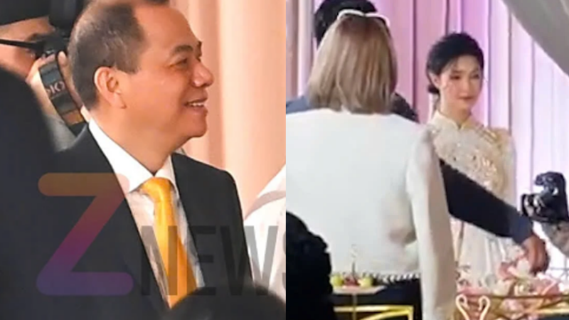 Tỷ phú Phạm Nhật Vượng lộ diện trong lễ ăn hỏi của con trai và á hậu Phương Nhi: ‘Mặt cười tươi rói bên dàn xe siêu xịn’