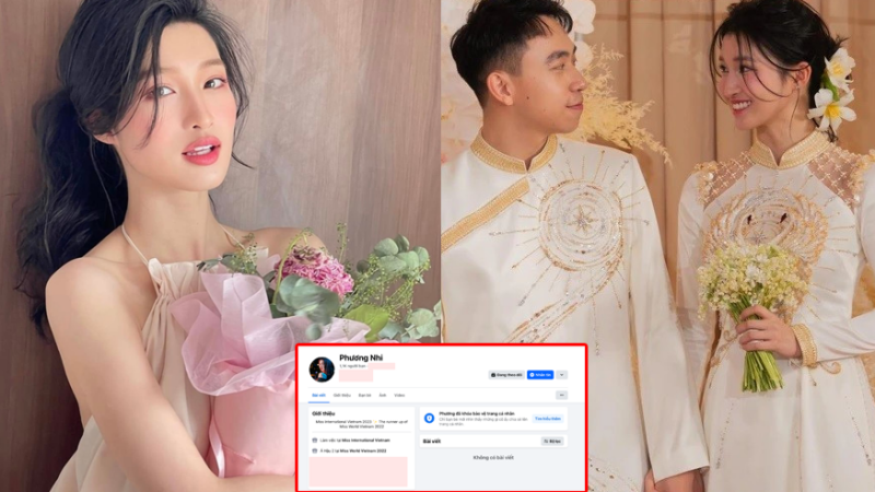 Động thái lạ của á hậu Phương Nhi sau 1 ngày đám hỏi với thiếu gia Vingroup: ‘Làm nhiều người b.ức x.úc, người của công chúng mà chặn hết mọi thông tin’