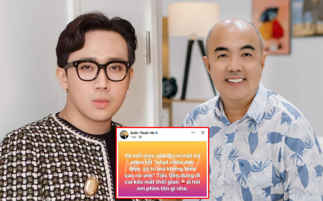 Bị khán giả và đồng nghiệp chê phim Tết nhạt, Trấn Thành lên tiếng đáp trả khiến ai cũng phải nể phục nam đạo diễn