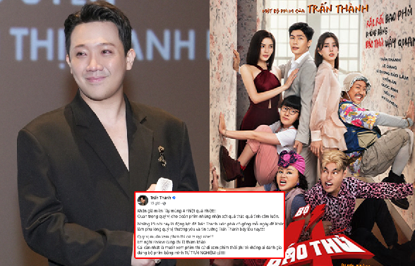 Phim Tết bị chê là dở, Trấn Thành vội đáp trả: ‘Các bạn không nên nghe người khác review, chẳng ai đánh giá đúng bằng việc tự mình trải nghiệm đâu’