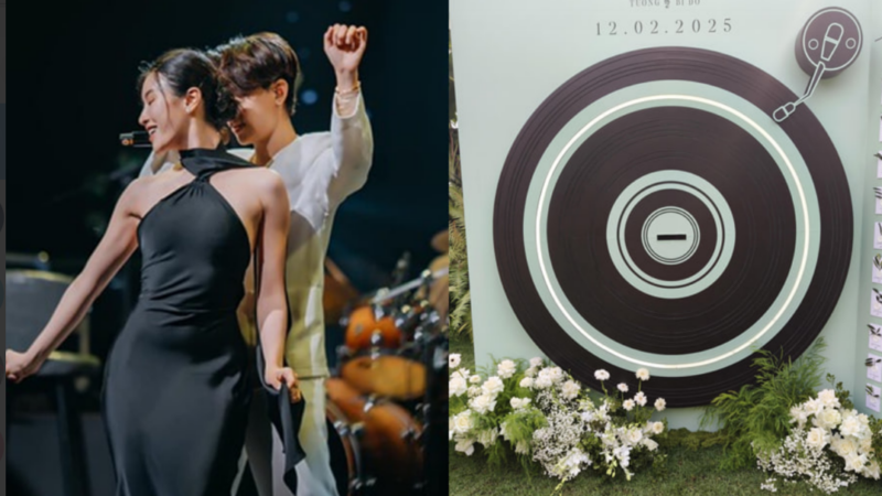 Lễ thành đôi của Vũ Cát Tường và vợ: Công khai trọn không gian tiệc đẹp như cổ tích, lãng mạn như phim, được đầu tư chất lượng từng chi tiết