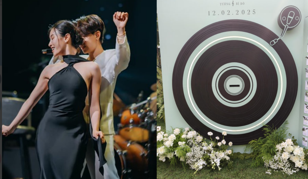 Lễ thành đôi của Vũ Cát Tường và vợ: Công khai trọn không gian tiệc đẹp như cổ tích, lãng mạn như phim, được đầu tư chất lượng từng chi tiết