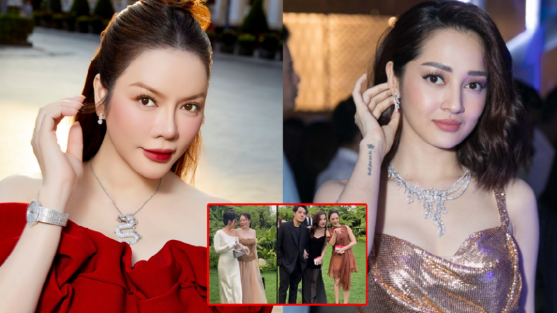 “Chị đại kim cương” Lý Nhã Kỳ nhường spotlight cho cô dâu, dẹp hết hột xoàn ở nhà khi đi ăn cưới Vũ Cát Tường, Bảo Anh bị trừ điểm vì diện 1 thứ lạc quẻ