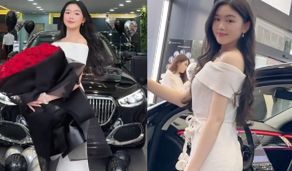 Lọ Lem – con gái của  MC Quyền Linh 19 tuổi gây choáng: Mạnh tay tậu Maybach hơn 7 tỷ, dân tình trầm trồ ‘tuổi trẻ tài cao’