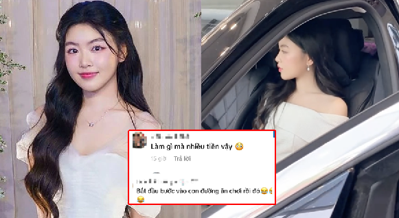Con gái Quyền Linh tậu xe sang Maybach bạc tỉ ở tuổi 19, CDM thắc mắc: Mới chập chững vào đời làm gì mà nhiều tiền vậy