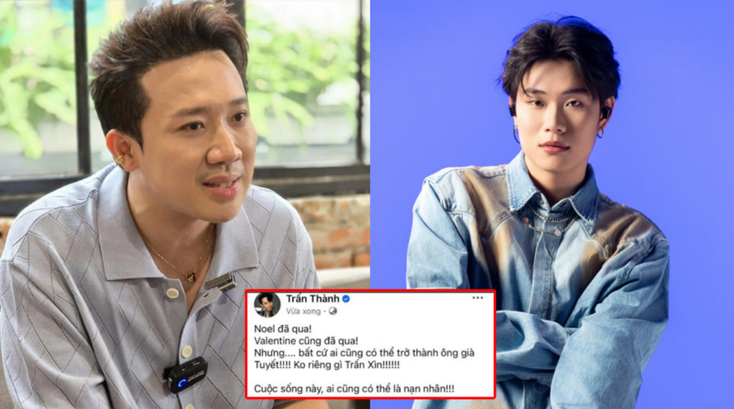 Trấn Thành gây bão vì phát ngôn kém duyên về Dương Domic, bị phản đòn cực gắt: Vội vã xóa bài trong  tích tắc
