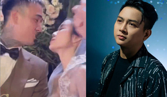 Đạt G sánh đôi bên Cindy Lư trên lễ đường, khóa môi ngọt ngào trước đông đảo khách mời: ‘Hoài Lâm nhìn thấy có tiếc đứt ruột?’