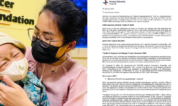 Bệnh viện ở Singapore cung cấp chứng cứ quan trọng liên quan đến quá trình điều trị cho bé Bắp: ‘Bấy lâu nay đã hiểu sai về người mẹ?’