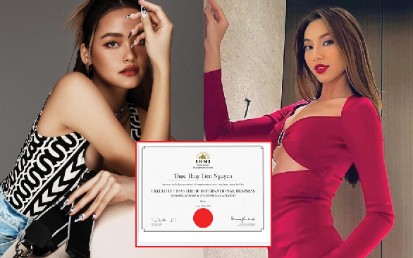 Một tíc tóc cơ đình đám lên tiếng vụ bằng Thạc sỹ của HH Thùy Tiên, nàng hậu liền có màn đáp trả như dằn mặt: ‘Fan lập tức quay xe’