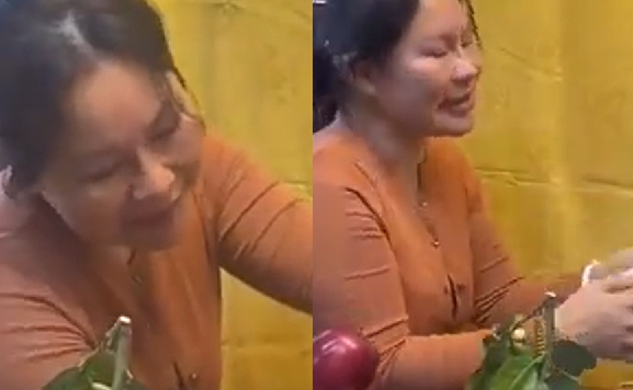 Xót xa cảnh vợ Quý Bình vừa lau bàn thờ chồng vừa khóc nghẹn, trút uất ức với anh: ‘Ai nấy nghe đều không khỏi chạnh lòng’