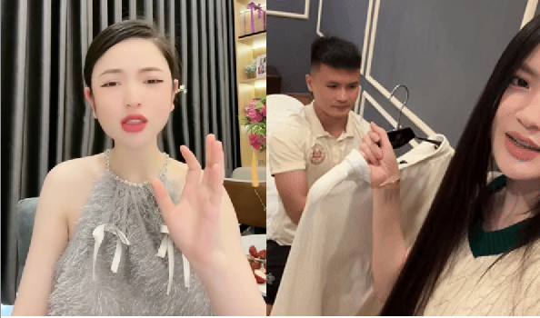 Chu Thanh Huyền: “Anh Hải có đá bóng giỏi, kiếm bao nhiêu tiền cũng vậy, về nhà vẫn phải phụ tôi livestream bán hàng. Tôi mà mệt, anh phải lo kiếm thêm tiền cho tôi chứ, không có chuyện nghỉ ngơi đâu!”