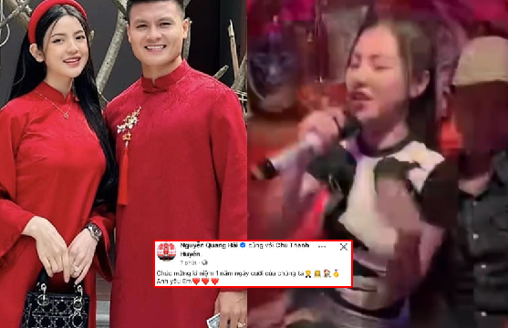 Giữa sóng gió bủa vây, Quang Hải gây chú ý khi rộng lượng hiếm có với Chu Thanh Huyền: “Chưa thấy ai đối xử với vợ có quá khứ tệ như anh!”