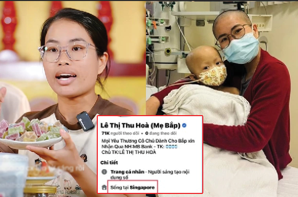 T.ố c.áo nổ ra, mẹ Bắp có động thái lạ:  Ở hẳn bên Singapore, netizen nghi ôm tiền trốn?