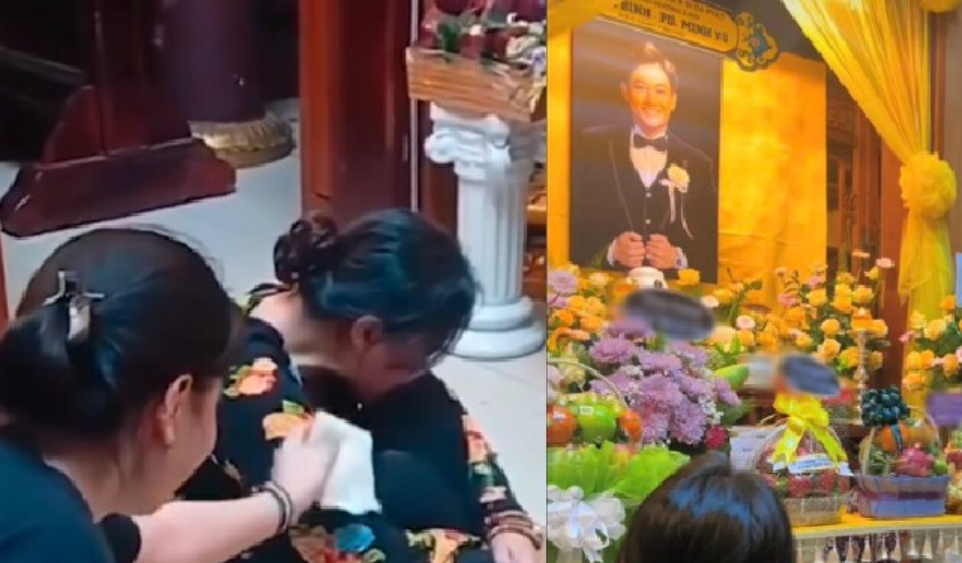 Xót xa khoảnh khắc Vân Trang ôm chặt vợ Quý Bình, cùng khóc bên di ảnh cố NS: “Cuối cùng, chỉ còn hai người phụ nữ này thật lòng thương anh nhất!’”