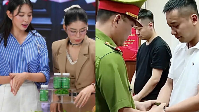Cùng nhau hợp tác cho ra sản phẩm kẹo rau Kera nhưng chỉ Quang Linh Vlog và Hằng Du Mục bị b:ắt, riêng HH Thùy Tiên chỉ bị phạt nhẹ và tạm hoãn xuất cảnh: ‘Phải chăng có thế lực nào đang âm thầm chống lưng cho chị?’
