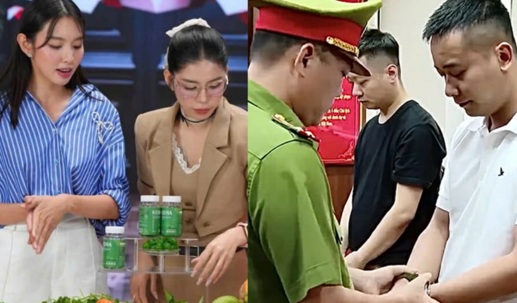 Cùng nhau hợp tác cho ra sản phẩm kẹo rau Kera nhưng chỉ Quang Linh Vlog và Hằng Du Mục bị b:ắt, riêng HH Thùy Tiên chỉ bị phạt nhẹ và tạm hoãn xuất cảnh: ‘Phải chăng có thế lực nào đang âm thầm chống lưng cho chị?’