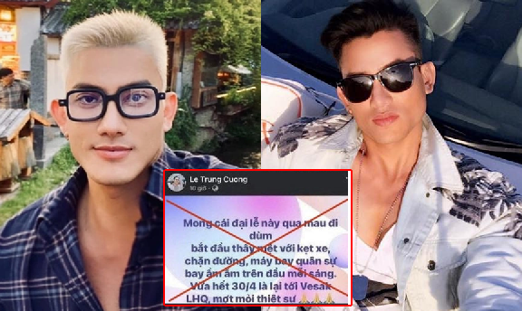 Người mẫu Lê Trung Cương phân trần vụ phát ngôn lễ diễu binh: ‘Lúc đó tui lú thiệt mấy bà ơi. Trời nắng, xe kẹt, người đói, đầu óc như đi vắng nên lỡ miệng than thở. Chứ thật lòng tui biết ơn mấy anh chiến sĩ lắm. Ai từng kẹt xe giữa nắng mới hiểu thế’