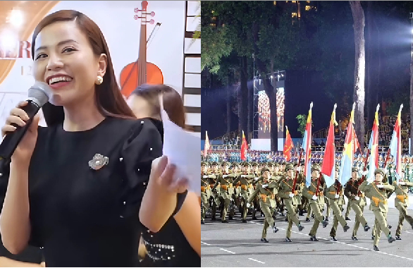 Từng gây bão vì phát ngôn chê lễ diễu binh, Bích Hồng bất ngờ quay xe: “Tôi rất vui và tự hào khi thành phố chào đón 50 năm thống nhất đất nước”