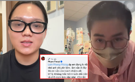 Phạm Thoại tuyên bố chắc nịch với MTQ: “Em hứa tìm mẹ Bắp lấy lại tiền, em không trốn như nó đâu. Mọi người hãy tin em lần này nha!”