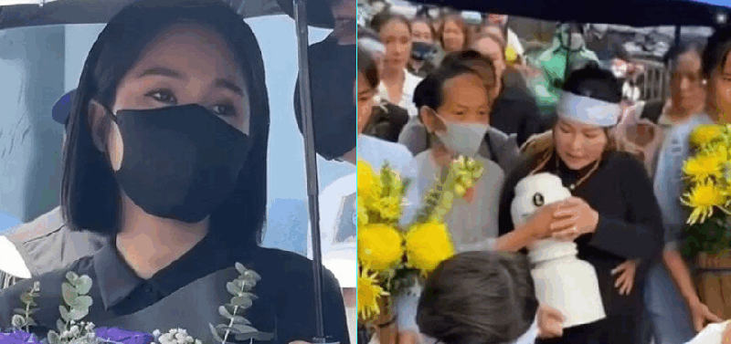 Lê Phương bực dọc giữa lễ thủy táng Quý Bình vì bị dân tình mỉa mai: ‘Gỡ khẩu trang xuống cho coi có đẹp không!’