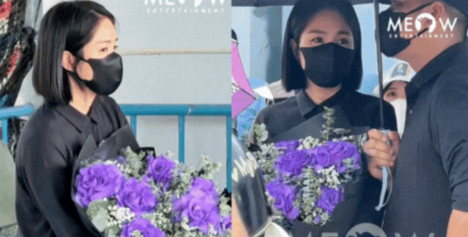 Giải mã 8 bông hồng tím Lê Phương ôm trong lễ thủy táng Quý Bình: “Buồn ngoài mặt, nhưng toan tính mưu mô thì ai cũng thấy”