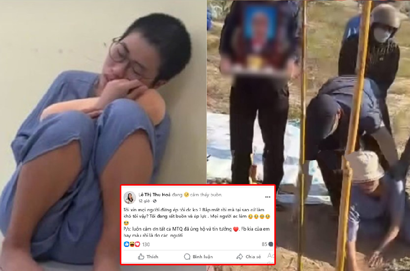 Mẹ Bắp: “Xin mọi người đừng ép tôi nữa có được không? Bắp đã m.ất rồi mà sao cứ làm khó tôi thế? Tôi đang rất căng thẳng đây, sao mọi người lại ác như vậy?”