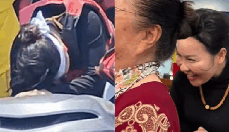 Vừa khóc ngất tự tay đ.ập hũ tro c.ốt chồng rải xuống biển, phút sau cười tươi rói: Vợ cố NS Quý Bình bị dân tình nghi ngờ diễn sâu đến mức khó tin!