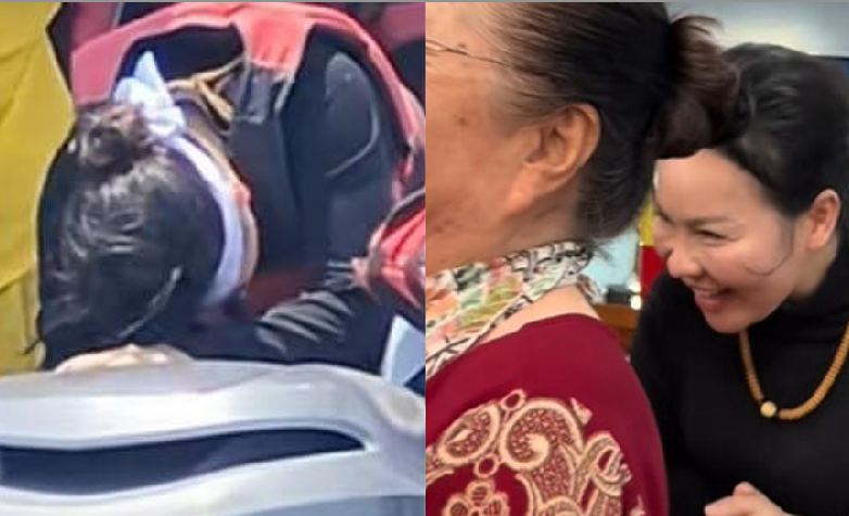 Vừa khóc ngất tự tay đ.ập hũ tro c.ốt chồng rải xuống biển, phút sau cười tươi rói: Vợ cố NS Quý Bình bị dân tình nghi ngờ diễn sâu đến mức khó tin!