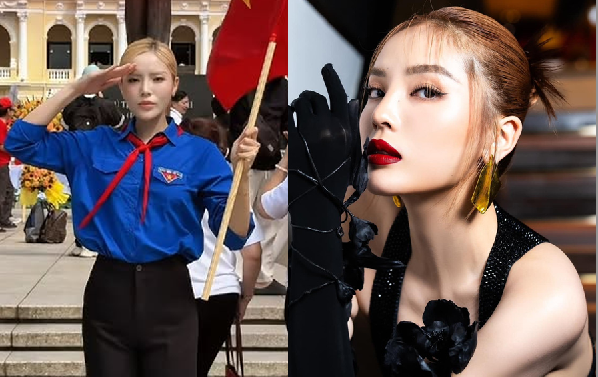 HH Kỳ Duyên lên giọng cực gắt giữa làn sóng chỉ trích vụ áo thanh niên đoàn – khăn quàng đỏ: ‘Sao mấy người dai dữ vậy, tui xóa rồi mà cũng nhắc quài. Nhầm tí làm gì căng’