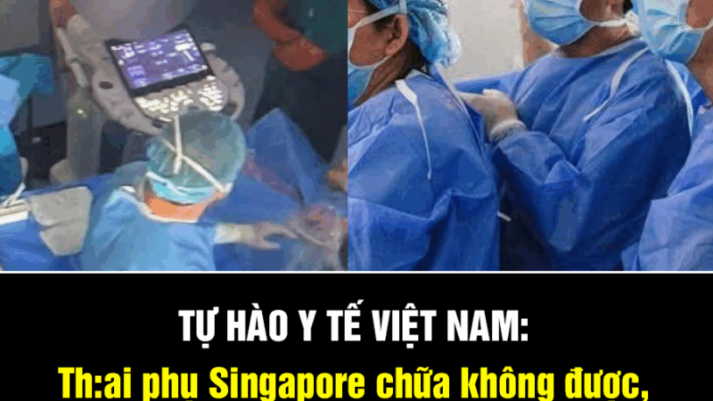 TỰ HÀO Y TẾ VIỆT NAM: Th:ai phụ Singapore chữa không được, sang Việt Nam c:ứu s:ống th:ai nh:i 22 tuần mắc d:ị t:ật hiếm gặp