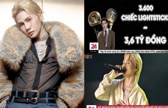 Jack J97 bất ngờ lên bản tin của VTV vì bị nghi vấn l:ừa đ:ảo vụ bán light stick: ‘Nghe con số chi:ếm đo:ạt mà choáng’