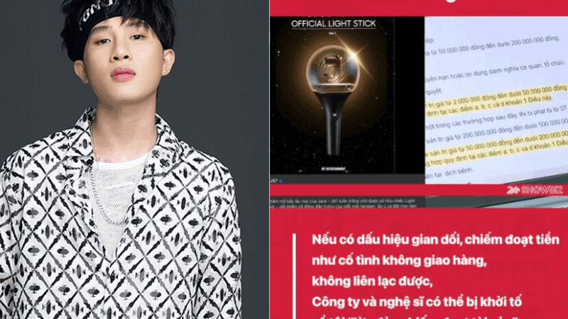 Bị VTV gọi tên giữa drama l:ừa đ:ảo, Jack đáp trả không khoan nhượng: ‘Lightstick chưa xong chứ không phải quỵt. Tôi không rảnh đi l:ừa mấy bạn vài tỉ bạc, sự nổi tiếng của tôi đáng giá hơn thế nhiều’