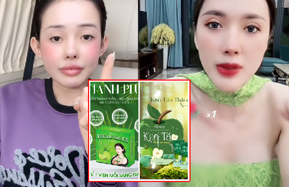 Sản phẩm của đối thủ Ngân 98 bị Bộ Y tế “gọi tên”: Kẹo táo giảm mỡ trong 15 ngày, nghe là thấy khó tin!