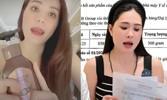 Vợ chồng Đoàn Di Băng chính thức lên tiếng phản hồi vụ dầu gội bị tiêu huỷ: ‘Lỗi bên NSX, bên Băng không biết gì, sản phẩm vẫn an toàn, mấy bà đừng lo nha !’