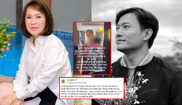 Bạn thân cố nghệ sĩ Quý Bình bất ngờ bóc trần đời tư, ám chỉ doanh nhân Ngọc Tiền từng “đối xử t:ệ bạc” với chồng lúc bệnh nặng: ‘Chỉ cho anh gặp con trai khi có tiền trong người’