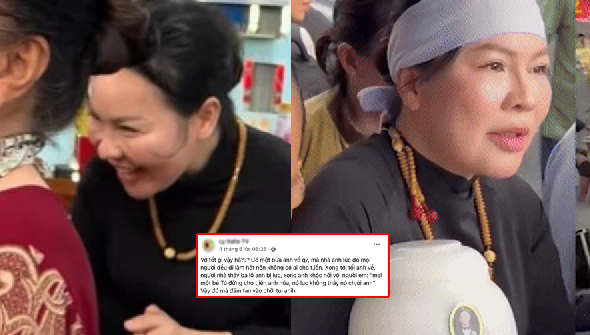 Ngọc Tiền bị bạn thân cố NS Quý Bình tố lấy hết tiền và đồ trong balo của chồng, có tiền mới cho gặp con: ‘Nó á.c lắm quý dị ơi, t.ang lễ khóc lóc vậy thôi chứ rải tro Bình xuống biển cái là nó cười te tét quý dị thấy không!’