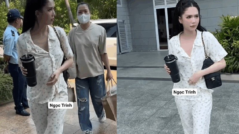 Ngọc Trinh bị bắt gặp ăn mặc xuề xòa, lôi thôi giữa phố: “Hết thời rồi nhìn còn thua cả cô giúp việc?”