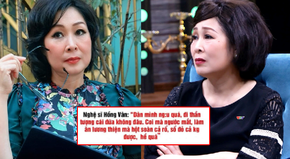 NSND Hồng Vân lên tiếng phản pháo câu nói chởi CDM ng.u si vì không biết phân biệt đúng sai: ‘Nghe mà b:ức x:úc thiệt sự’