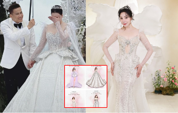 Hồ Quỳnh Hương chính thức lên xe hoa tuổi U50, khoác váy cưới tiền tỷ “độc nhất vô nhị” do chồng doanh nhân đặt riêng: Cả nước chưa ai có