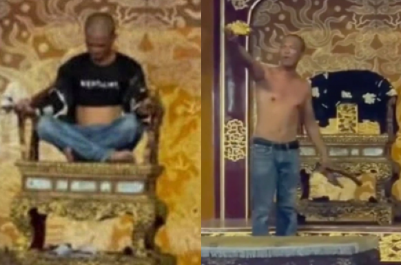 Thản nhiên ngồi lên ngai vàng Đại nội Huế rồi đập phá bảo vật: Người đàn ông khiến cả khu di tích náo loạn!