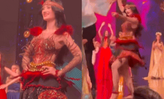 Fan ngán ngẩm sau phần thi b.ốc l.ửa của Ý Nhi tại Miss World: “Cả:nh b:áo rồi mà chị cứ múa l:ửa, giờ rớt top cũng đành chịu”