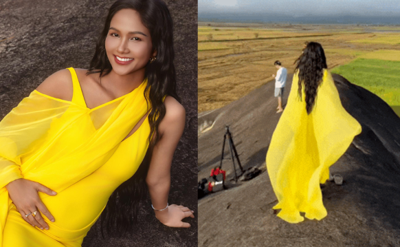 Bụng b:ầu vượt mặt, H’Hen Niê vẫn tự tin leo đồi núi cao khiến fan hú v:ía: ‘Tui là cô gai Tây Nguyên, ba đồi núi thấp tủn này nhầm nhò gì’