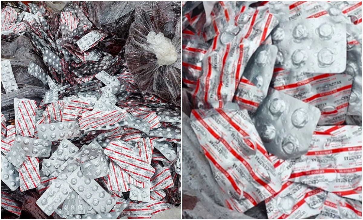 Tới công chiện: Phát hiện lượng lớn thuốc bị v:ứt bỏ ở Đà Nẵng, doanh nghiệp dược bị ph:ạt nặng