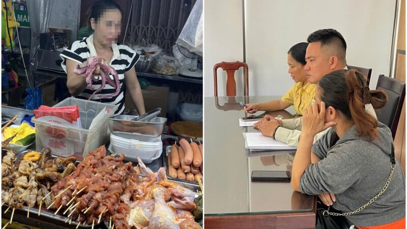 Vụ du khách Lào bị tính 760.000 đồng chỉ vài que xiên nướng: Ph:ạt chủ hàng rong, tới công chiện rồi