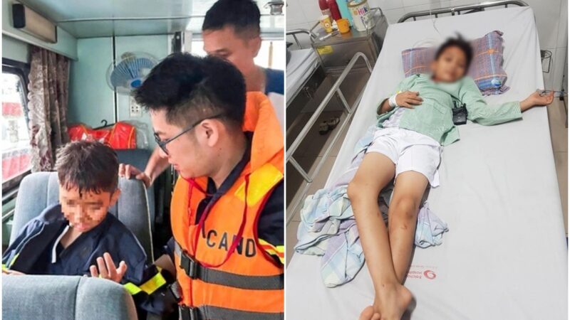 Rõ tình hình cháu bé 10 tuổi thoát nạn trong vụ lật tàu ở Quảng Ninh, bác sĩ tiết lộ chi tiết đặc biệt