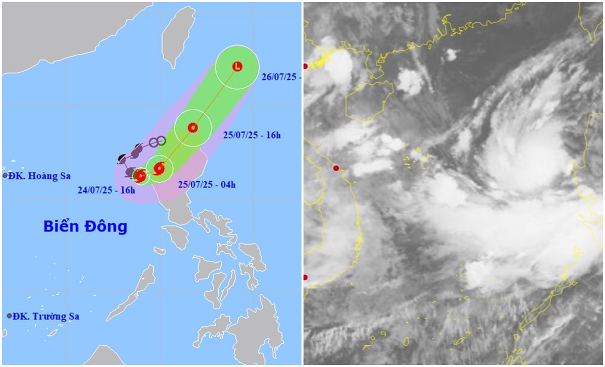 Lại nữa, b:ão số 4 Cỏ May mới nhất: Giật cấp 12, hướng di chuyển liên tục thay đổi
