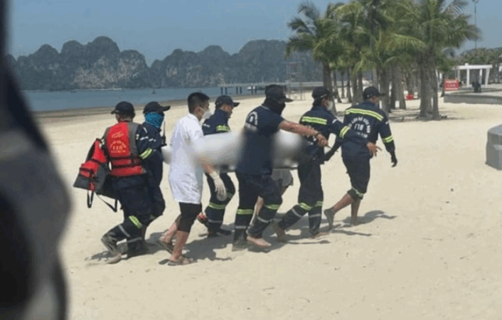 Rõ hoàn cảnh đặc biệt của người bố đưa con đi tắm biển ở Hòn Gai mãi mãi không trở về. Buồn quá đi