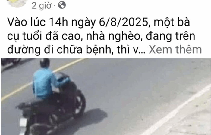 Cụ bà nghèo rơi 5 triệu, thanh niên đi xe SH nhặt được đi luôn? Quá đáng thật sự