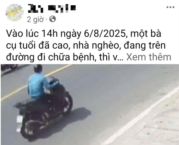 Cụ bà nghèo rơi 5 triệu, thanh niên đi xe SH nhặt được đi luôn? Quá đáng thật sự
